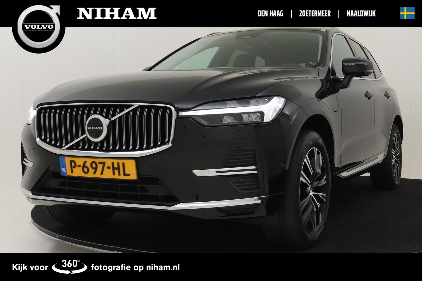 Volvo XC60 - RECHARGE T8 AWD INSCRIPTION *LONG RANGE* -TREKHAAK|CAMERA|HK-AUDIO|PANO.DAK|POWER-SEATS|GO - AutoWereld.nl