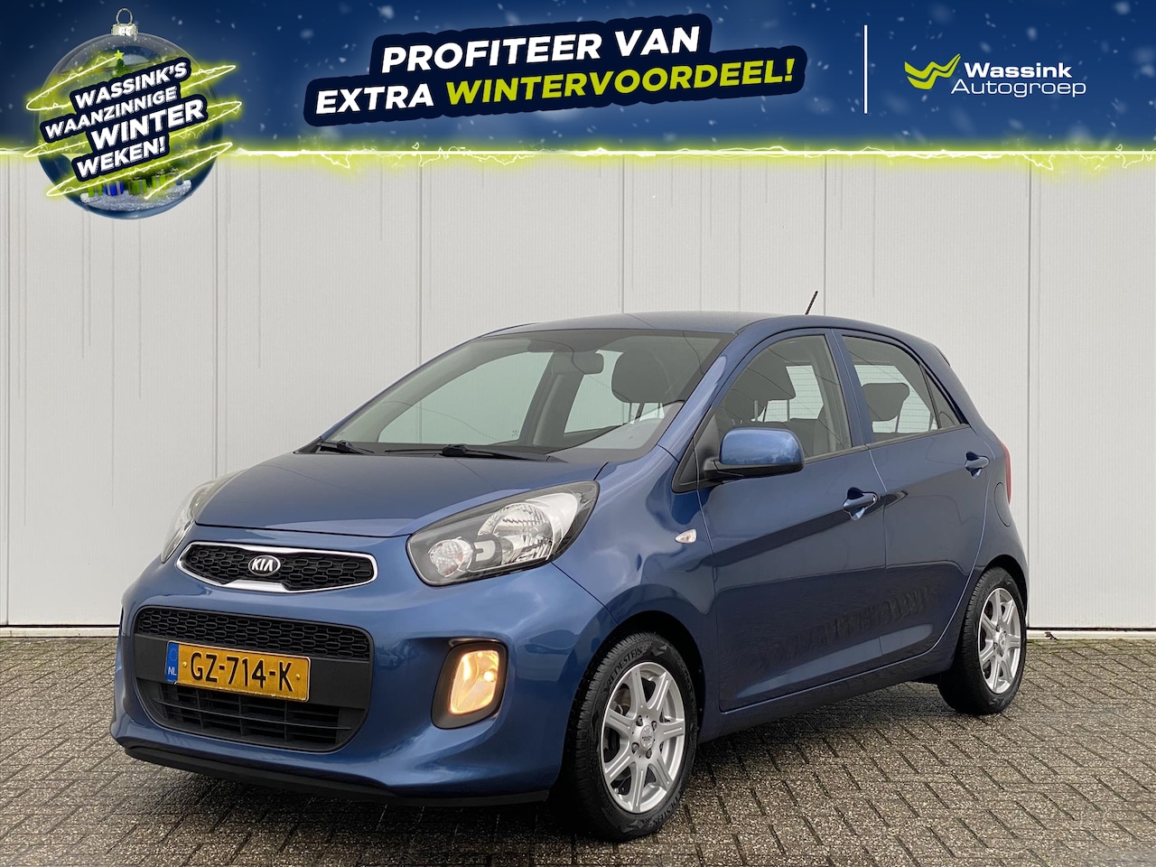 Kia Picanto - 1.0 CVVT 69 PK ComfortLine | Airco | Elektrische Ramen | Lichtmetaal | - AutoWereld.nl