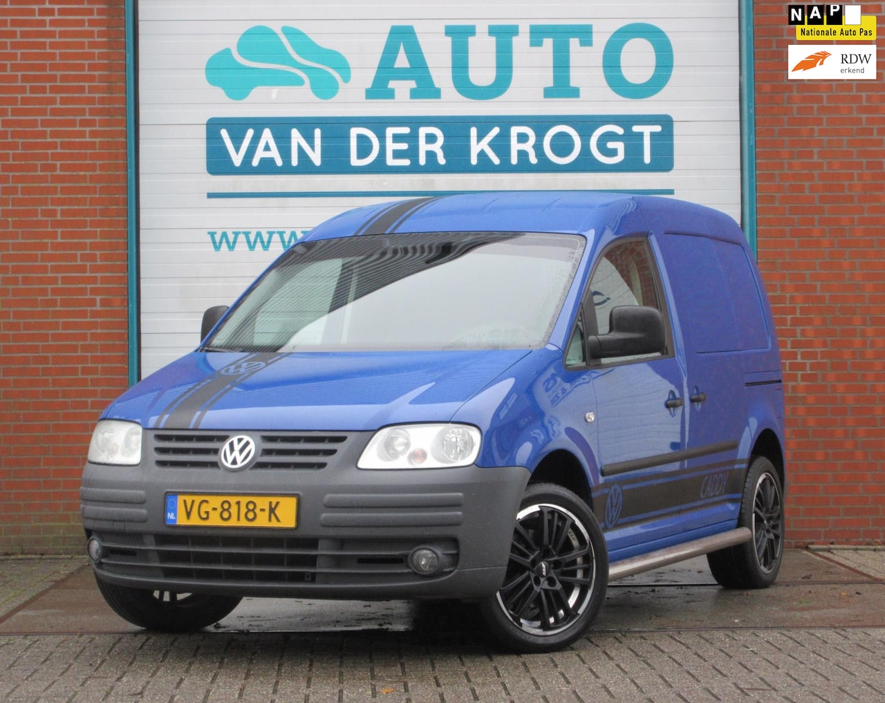 Volkswagen Caddy - 1.6 Benz, 2x Schuif, Trekhaak, 4 Nw banden, Geen BTW, APK 1-26 - AutoWereld.nl