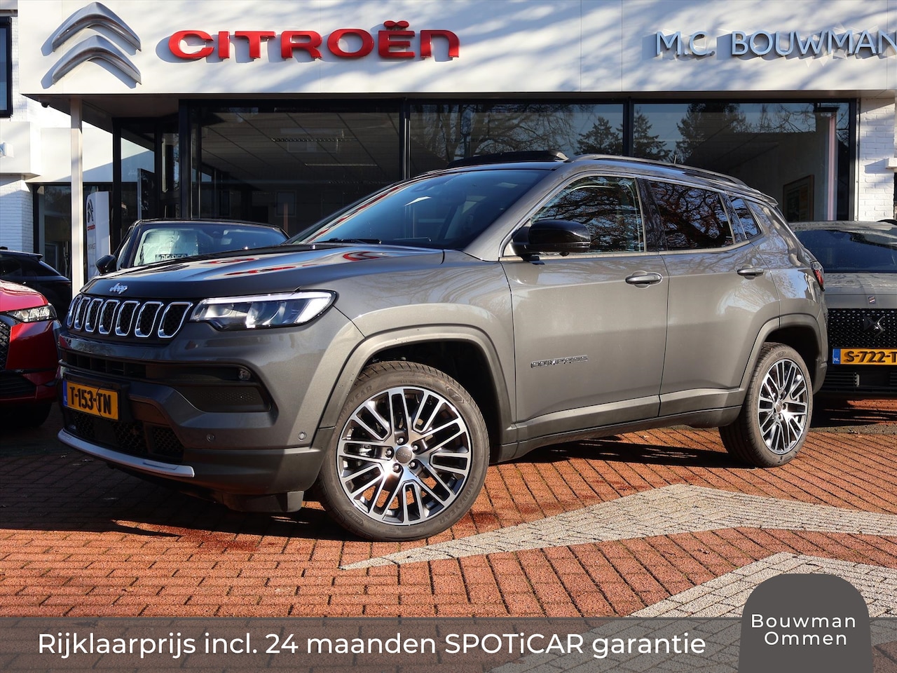 Jeep Compass - 1.5T e-Hybrid Automaat Limited, Rijklaarprijs | Panoramadak | Winter Pakket | Adaptieve Cr - AutoWereld.nl