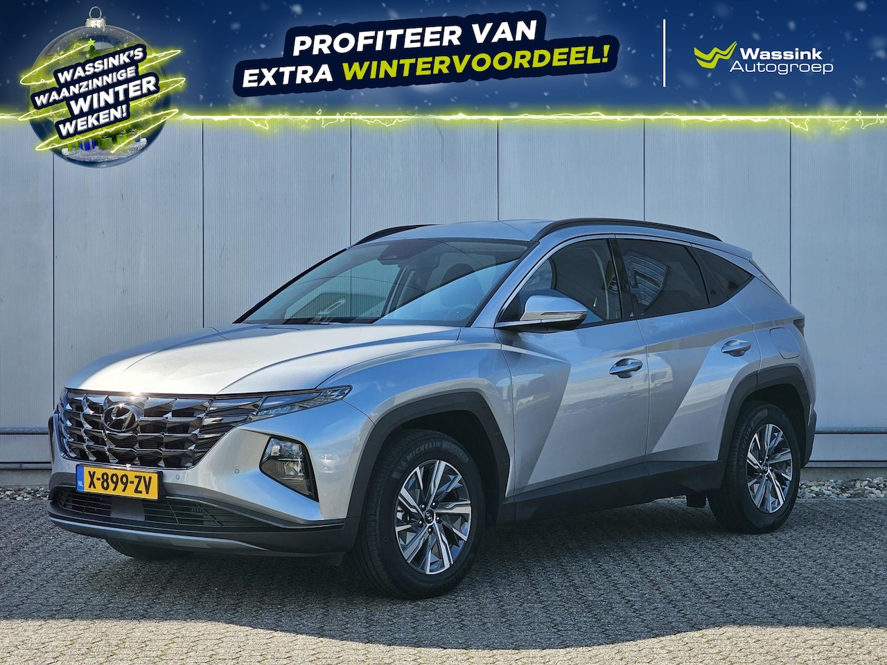 Hyundai Tucson - 1.6 HEV 230pk Comfort Smart Automaat | Navigatie | Elektrische achterklep | 1.650kg trekge - AutoWereld.nl