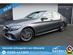 Mercedes-Benz C-klasse - 180 Business Solution AMG / Facelift / Virtual cockpit/ Trekhaak/ NL auto/ Camera / Stoelv