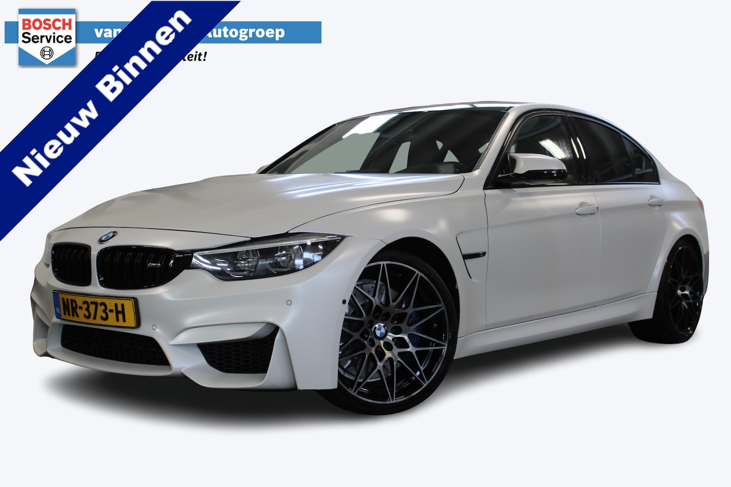 BMW M3 - 3-serie Competition DCTA | 451 PK | Carbon dak | 20'' breedset | Frozen Brilliant White | - AutoWereld.nl