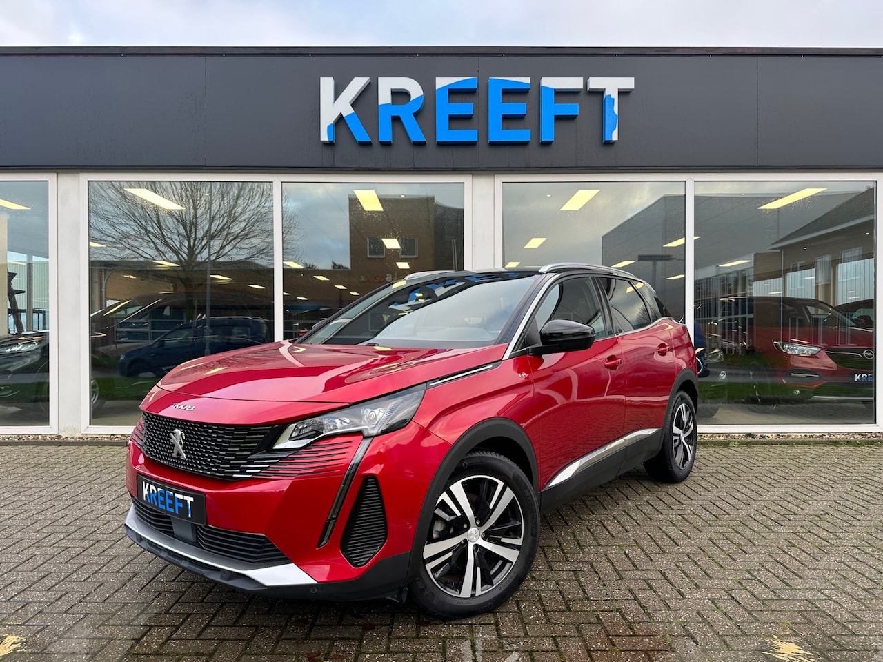 Peugeot 3008 - 1.2 PureTech GT Rood Metallic - AutoWereld.nl