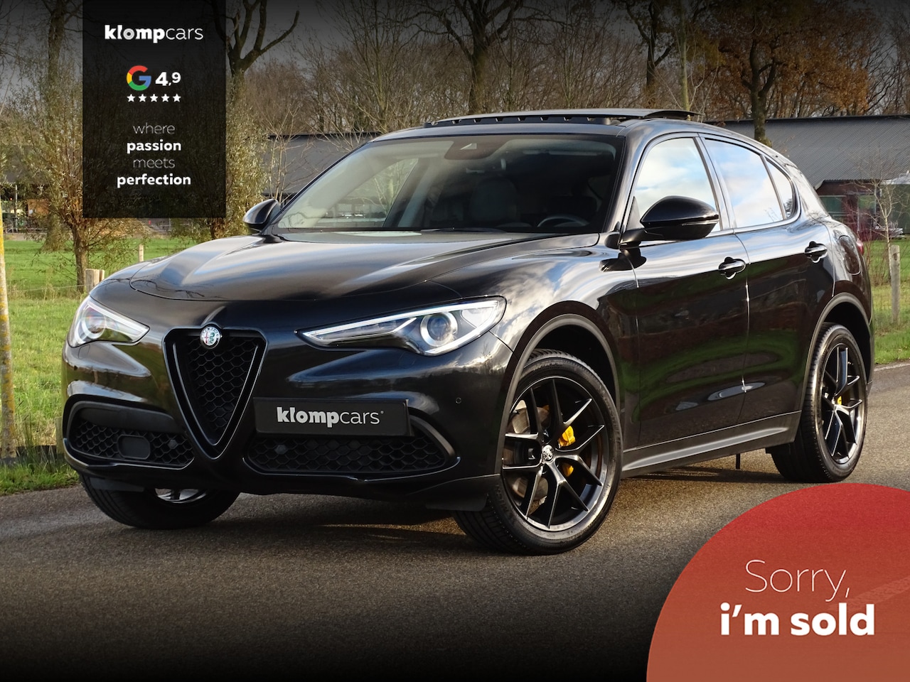 Alfa Romeo Stelvio - 2.0 T AWD 280PK | All-Black | Giallo | Schuifdak | TI-diffuser | Uniek netjes! - AutoWereld.nl