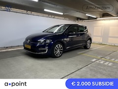 Volkswagen e-Golf - e-Golf 136 pk | Navigatie | Warmtepomp | Parkeersensoren | Achteruitrijcamera | Adaptieve