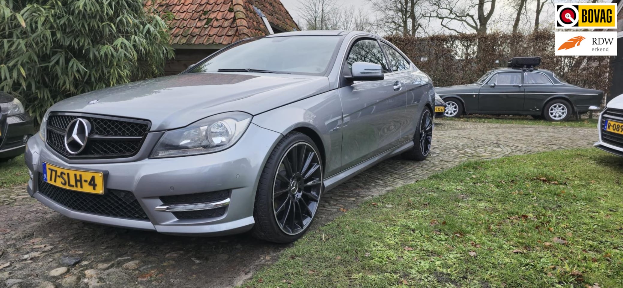 Mercedes-Benz C-klasse Coupé - 180-AMG line-Pano-NL auto-19"LMV- - AutoWereld.nl