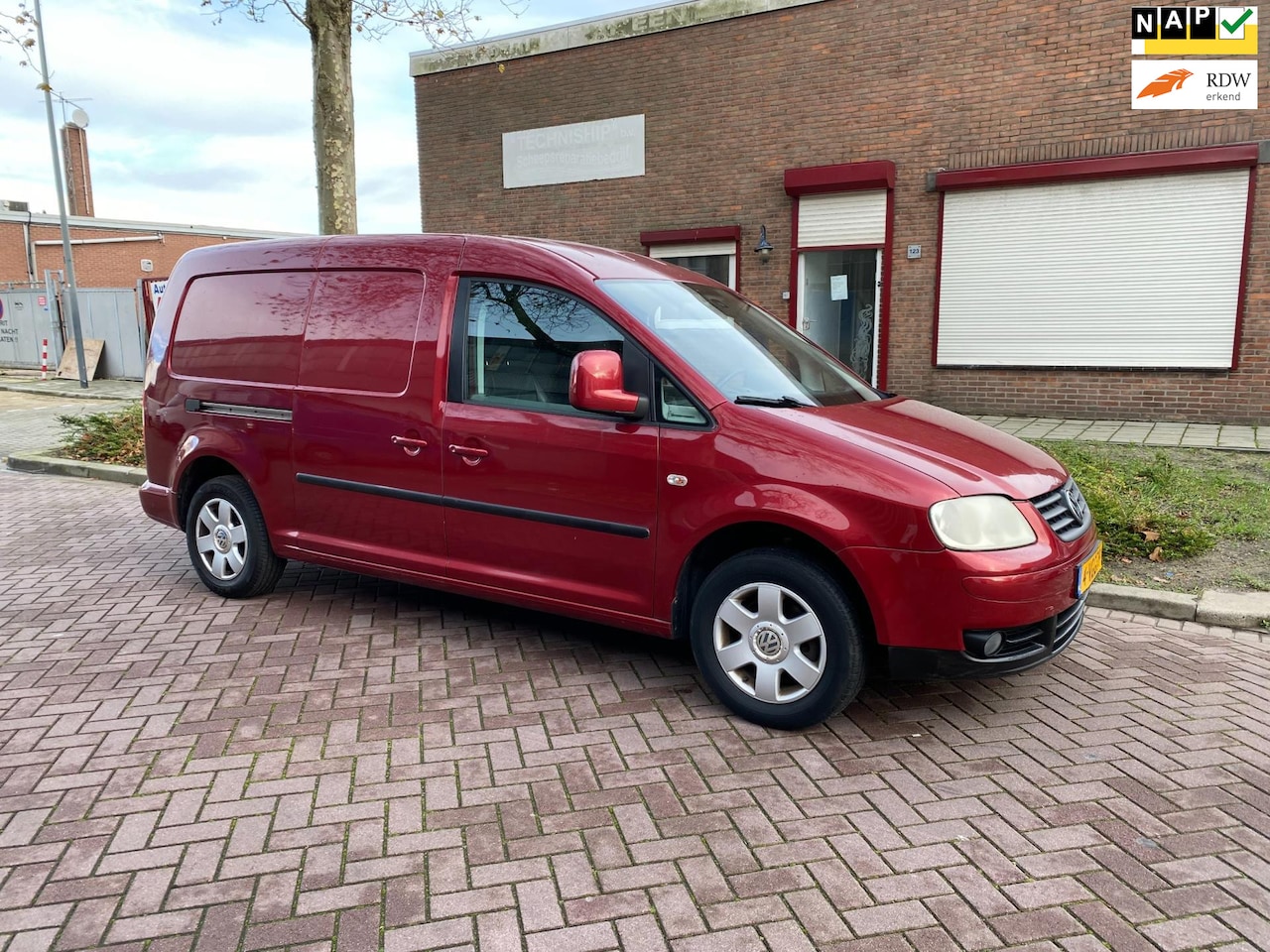 Volkswagen Caddy Maxi - 1.9 TDI * Airco * 2010 * Cruise Control * Navigatie * 240.063 KM NAP * Zijdeur * Elek Rame - AutoWereld.nl