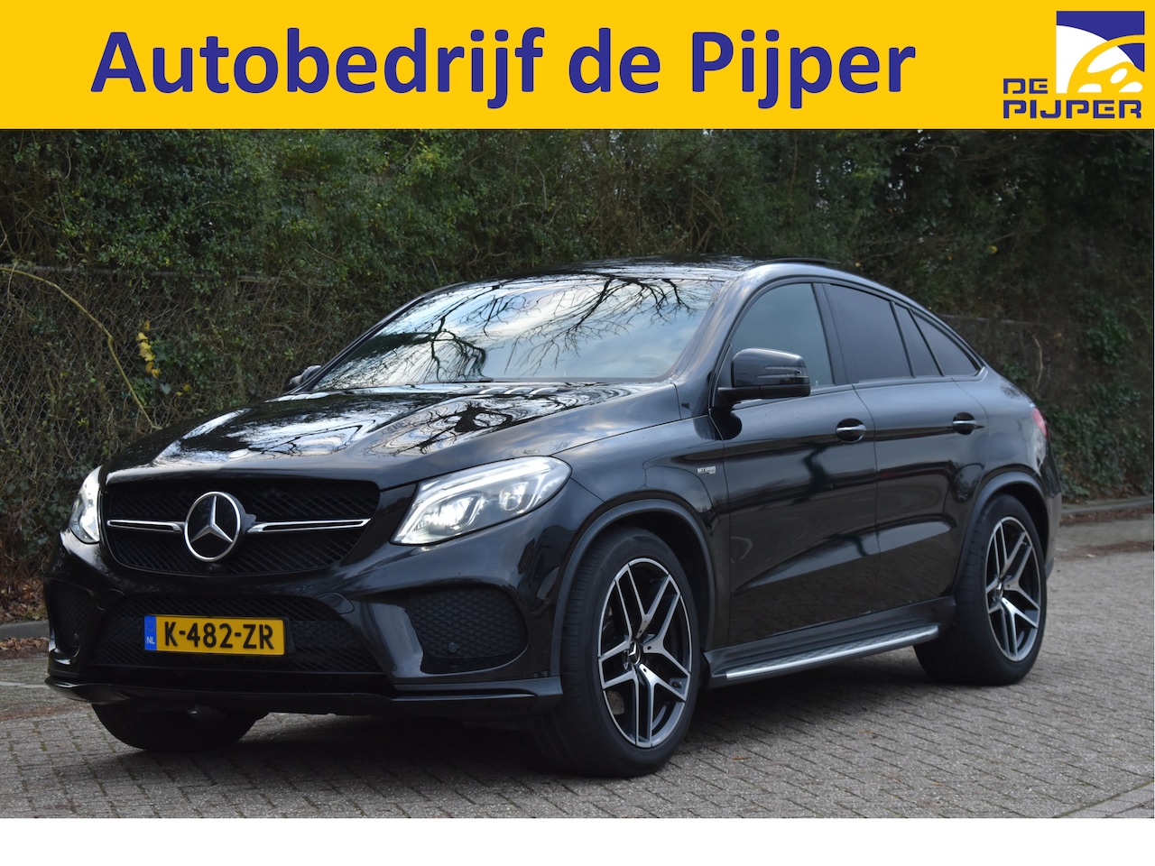 Mercedes-Benz GLE-Klasse Coupé - 43 AMG 4MATIC | 360 gr. Camera | Carplay | Elekt.haak | Luchtvering | Open dak | Massagest - AutoWereld.nl