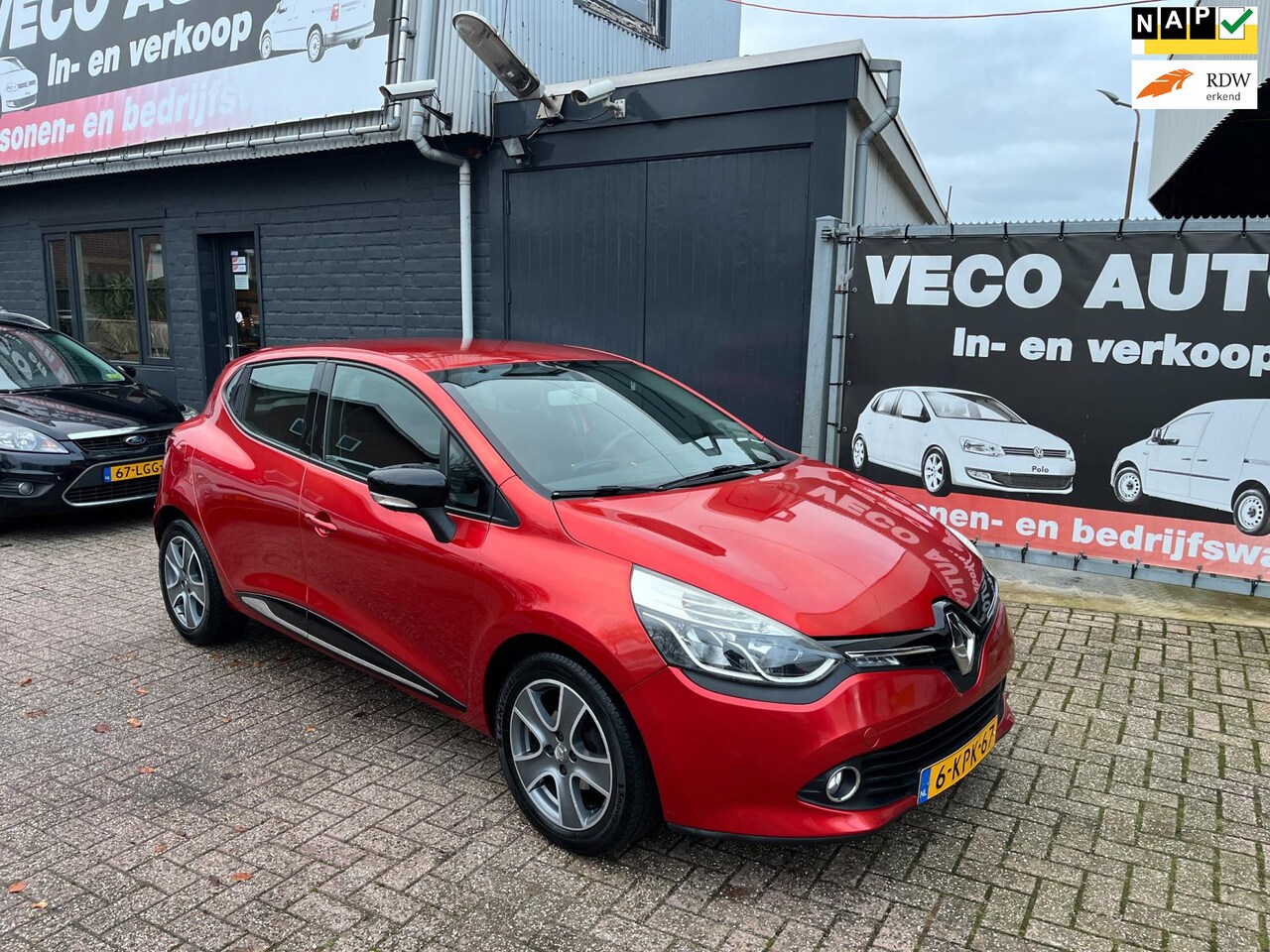 Renault Clio - 0.9 TCe Dynamique navi pdc cruise nieuwstaat dealer onderhouden - AutoWereld.nl