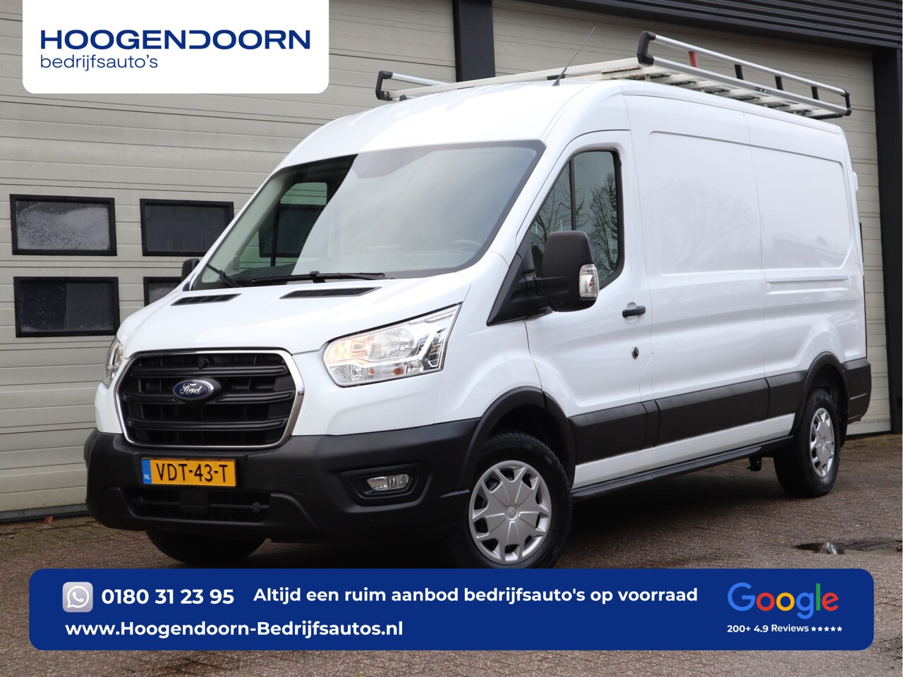 Ford Transit - 350 2.0 TDCI 130 pk Euro 6 - Imperiaal - Trekhaak - Apple Carplay - AutoWereld.nl