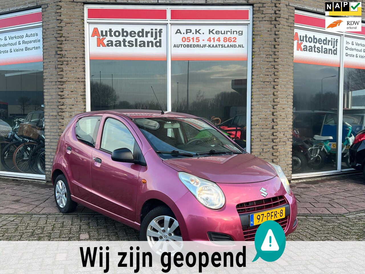 Suzuki Alto - 1.0 Spirit 5 Drs - Airco - LMV - 2011 - AutoWereld.nl