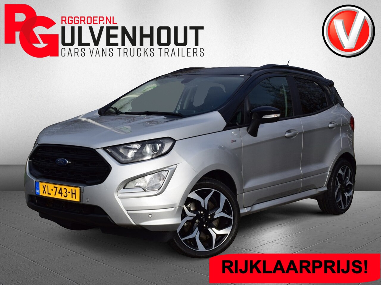 Ford EcoSport - 1.0 EcoBoost ST-Line SCHUIFDAK | NAVI | TREKHAAK | BANG & OLUFSE - AutoWereld.nl