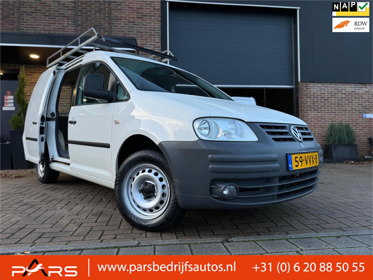 Volkswagen Caddy - 2.0 SDI Youngtimer Airco Cruise Control Elk.Ramen Trekhaak Imperiaal apk nieuw - AutoWereld.nl