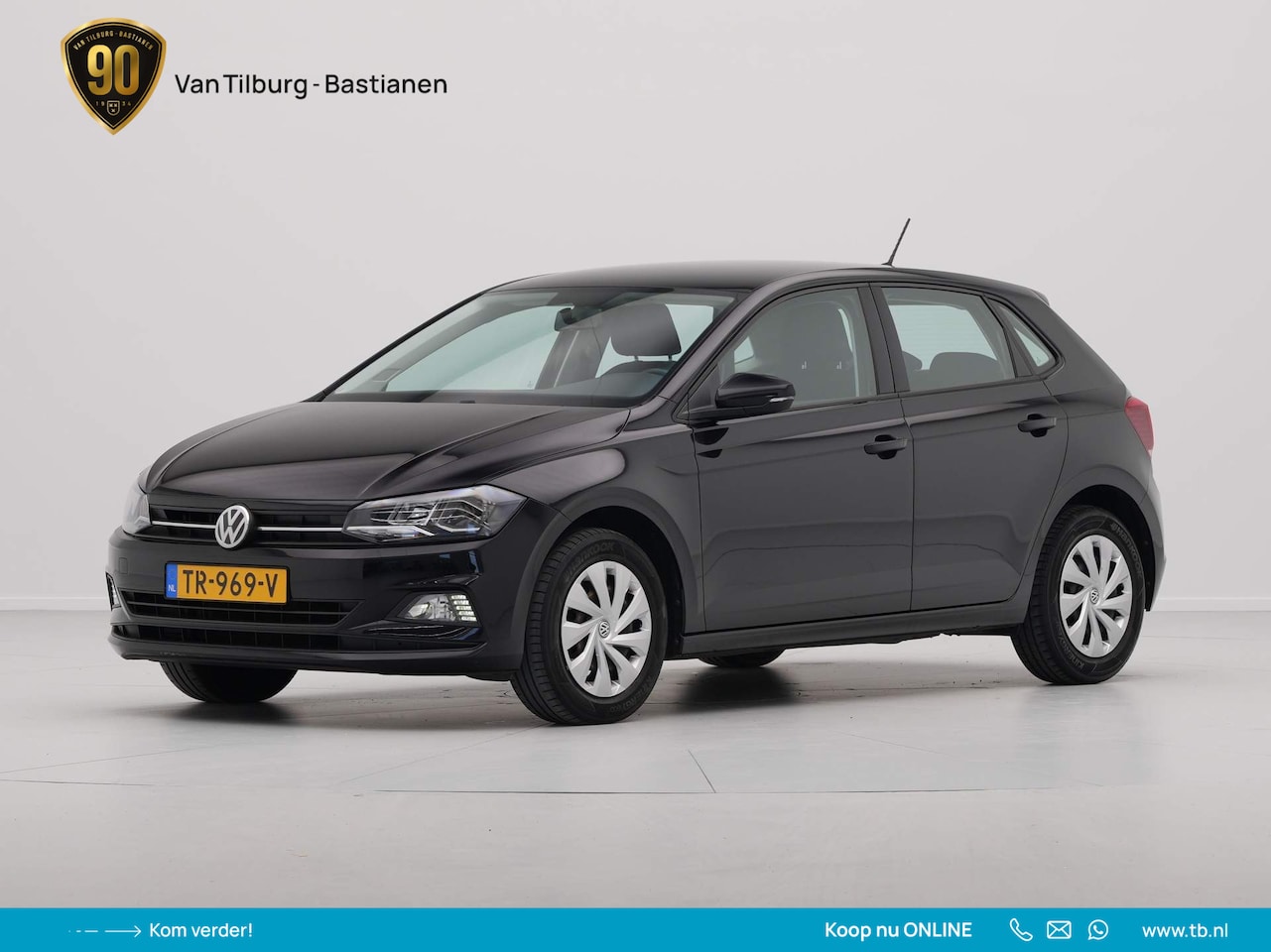 Volkswagen Polo - 1.0 TSI 95pk Comfortline Navigatie Airco Acc Lichtsensor - AutoWereld.nl