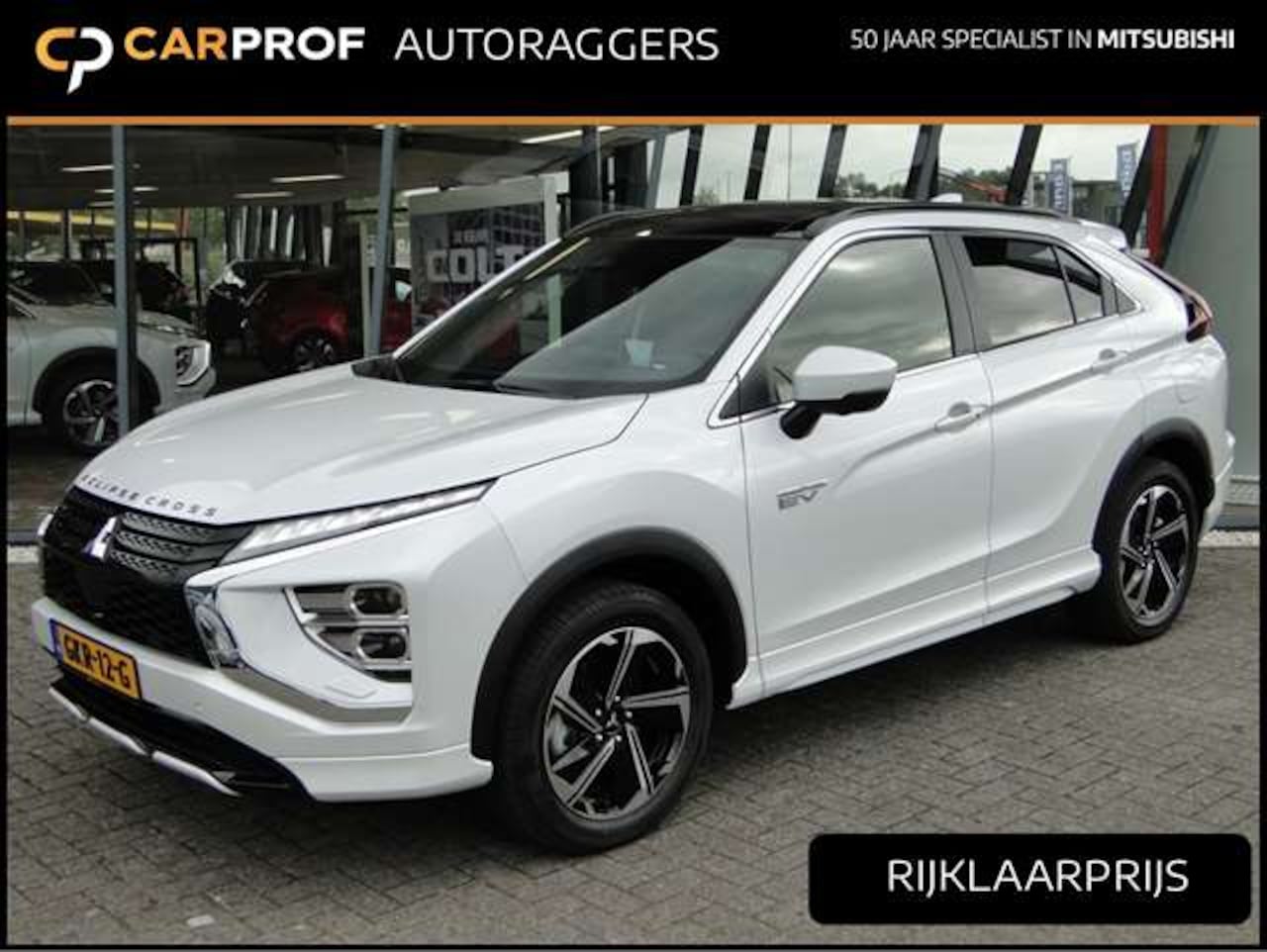 Mitsubishi Eclipse Cross - PHEV 2.4 Instyle | Leer | Schuifdak - AutoWereld.nl