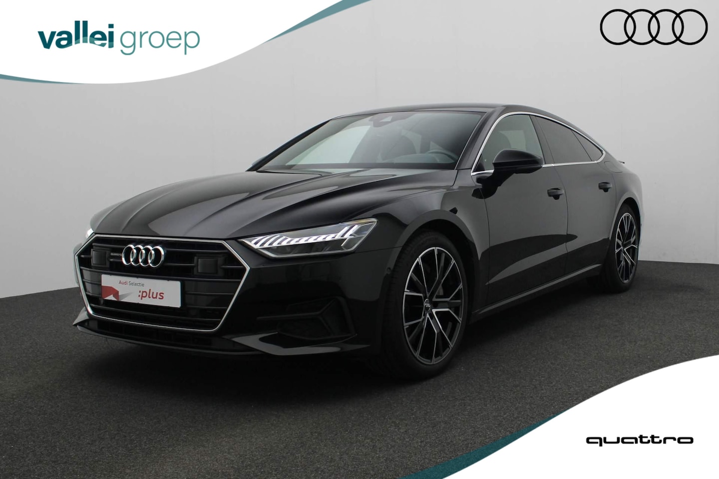 Audi A7 Sportback - 50 TFSI e 299PK S-tronic quattro Pro Line Plus | HD Matrix LED | HUD | Keyless | Valcona l - AutoWereld.nl