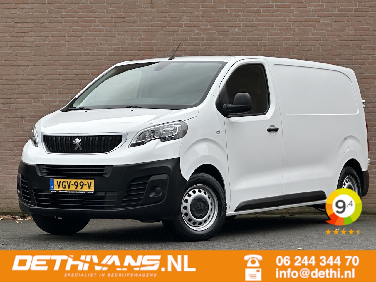 Peugeot Expert - 1.5BlueHDI 100PK Lang / Euro6 / Carplay / Cruisecontrol - AutoWereld.nl