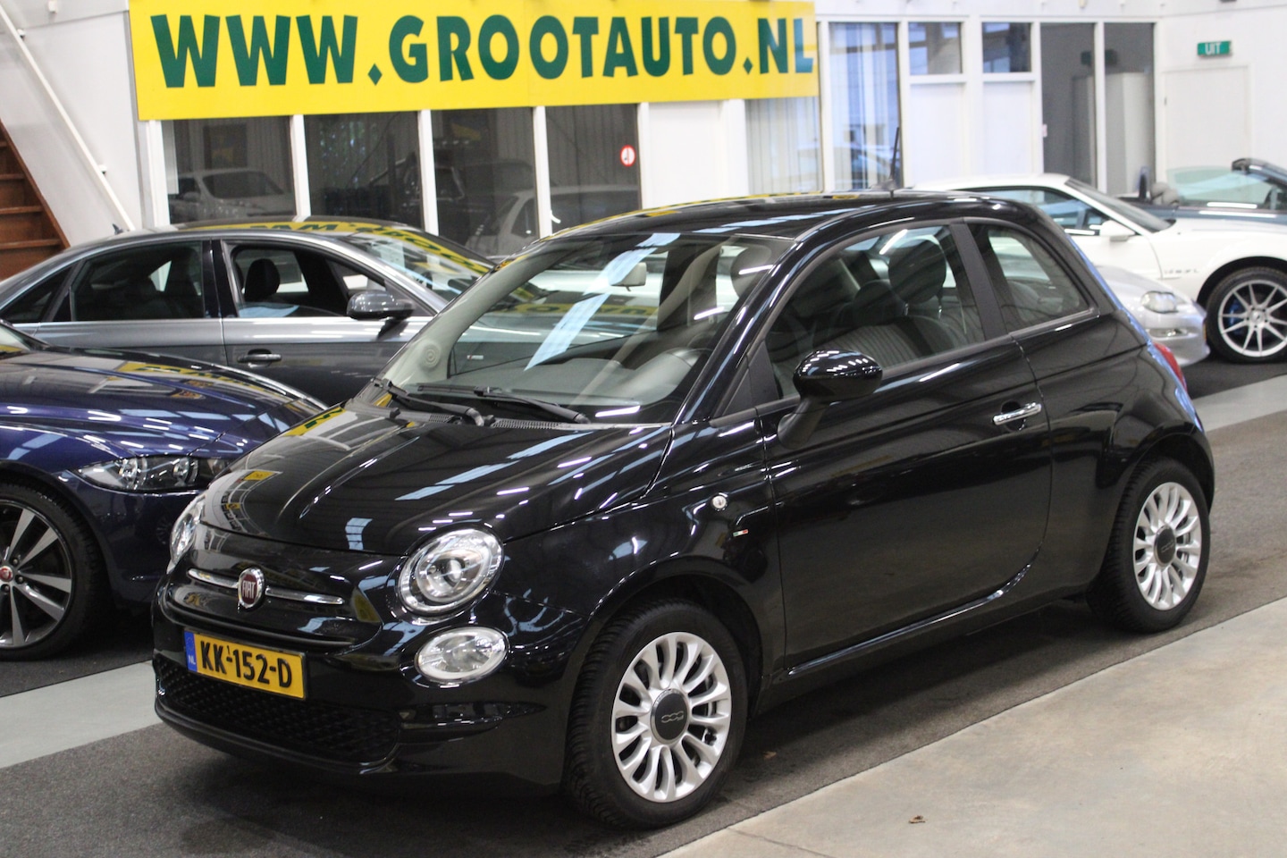 Fiat 500 - 1.2 Popstar Airco, Stuurbekrachtiging - AutoWereld.nl