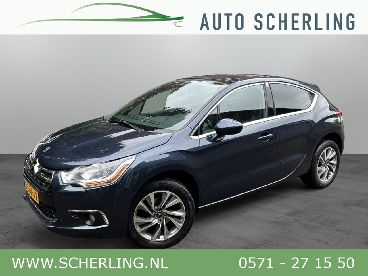 Citroën DS4 - 1.6 VTi 120pk So Chic Navi Slechts 81 dkm! - AutoWereld.nl