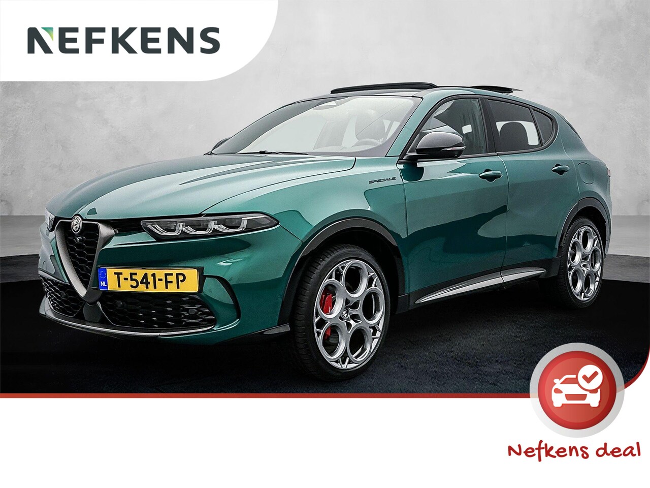 Alfa Romeo Tonale - SUV Edizione Speciale 280 pk Automaat | Navigatie | Elektrisch Glazen Panoramadak | Ledere - AutoWereld.nl