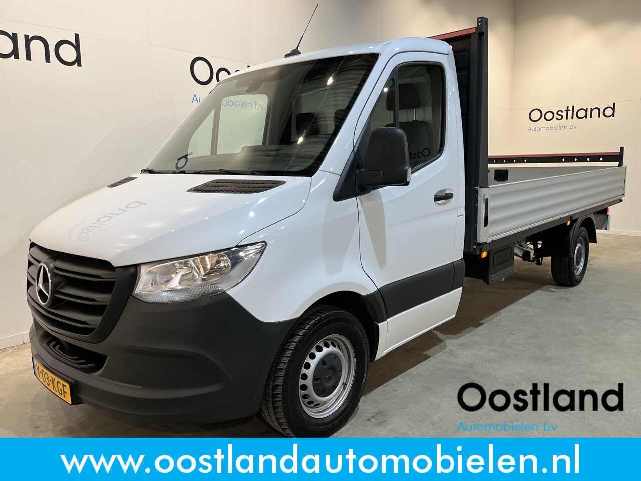 Mercedes-Benz Sprinter - 315 CDI L3 RWD Open Laadbak / Euro 6 / Airco / MBUX / CarPlay / Navigatie / 3-Zits / 75.20 - AutoWereld.nl