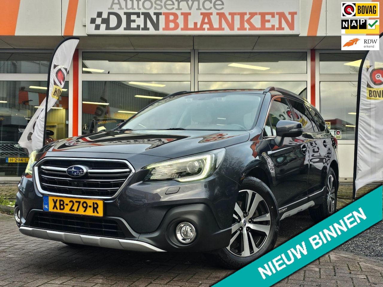 Subaru Outback - 2.5i Premium Automaat AWD BJ.12-2018 / Navigatie / Schuifdak / Leder / Camera / Harman Kar - AutoWereld.nl