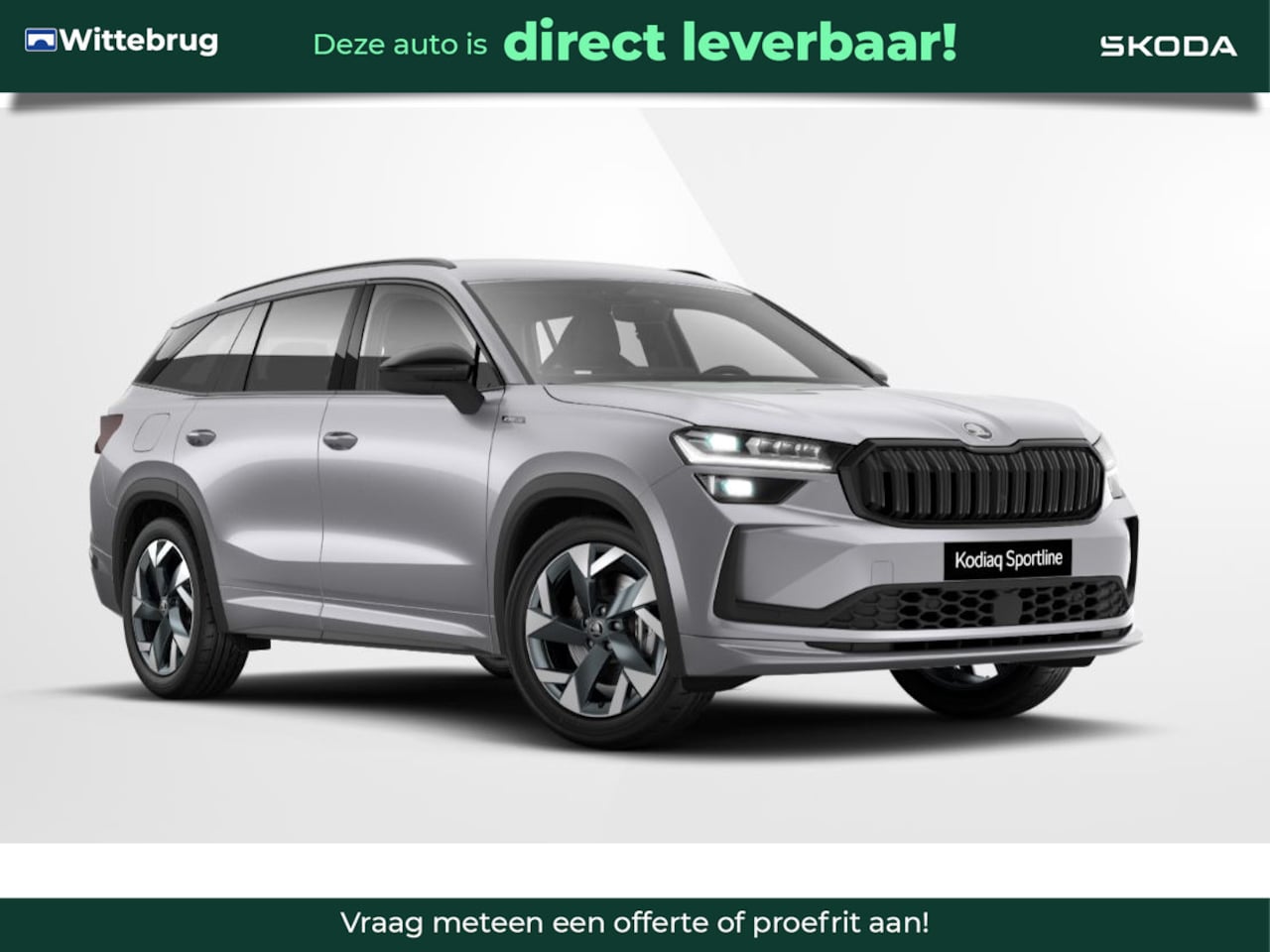 Skoda Kodiaq - 1.5 TSI MHEV Sportline Business Comfort Pakket / Winter Pakket / Trekhaak wegklapbaar / - AutoWereld.nl