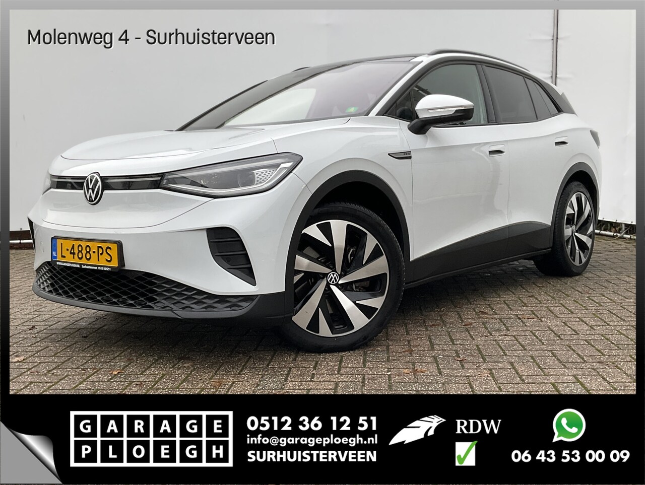 Volkswagen ID.4 - Pro 77 kWh Pano Stoel/Stuurverw Carplay 360camera Memory Vol opties! - AutoWereld.nl