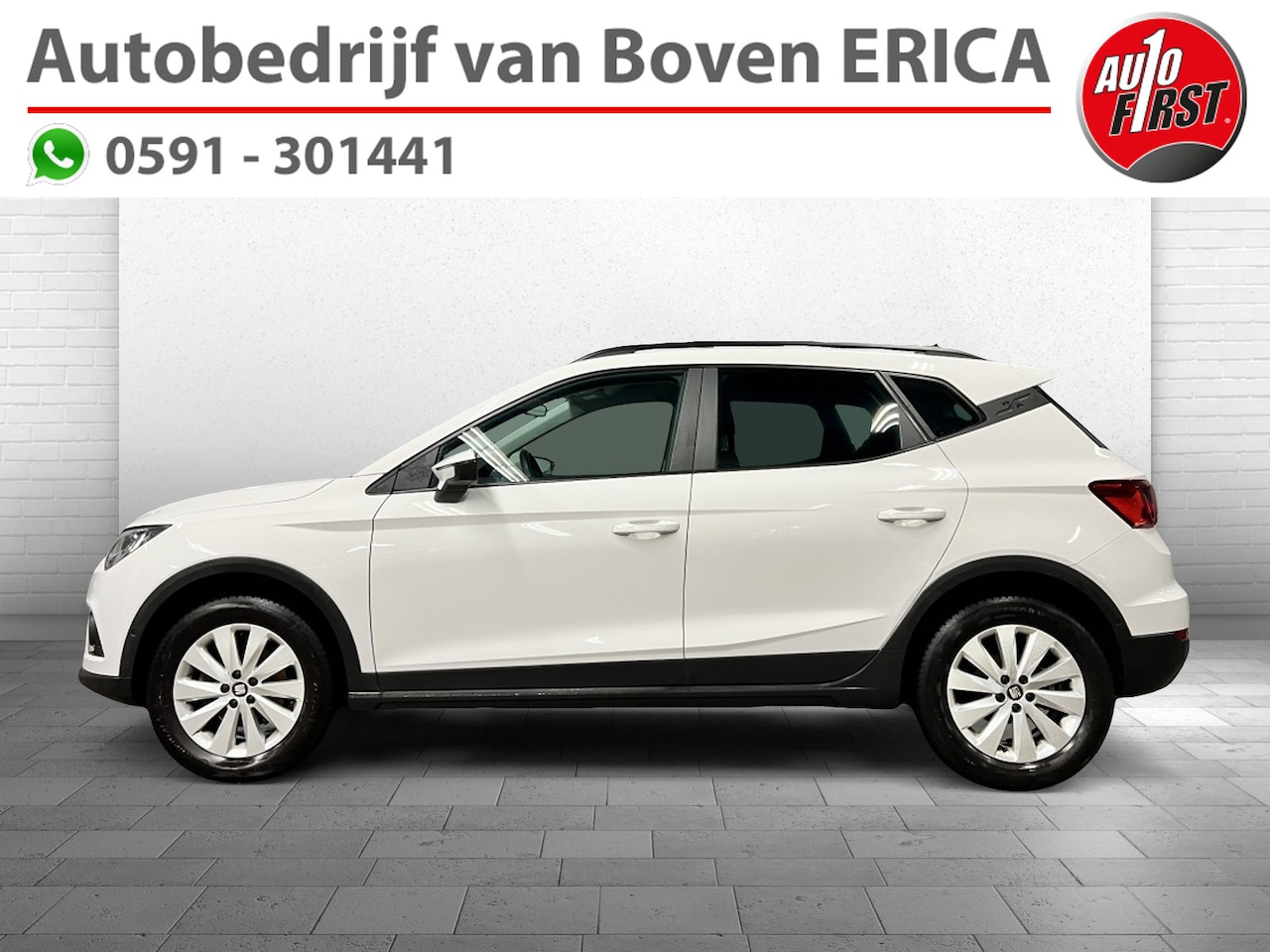 Seat Arona - 1.0 TSI Style BI Automaat Cruise Clima Navi Trekhaak - AutoWereld.nl