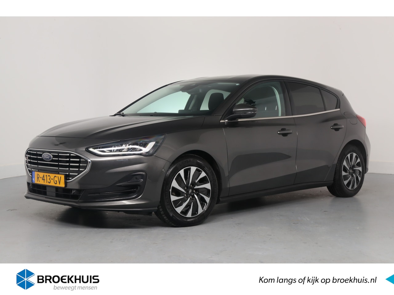 Ford Focus - 1.0 125PK Hybrid Titanium | Dealer Onderhouden! | Winter Pakket | Clima | Camera | Navi | - AutoWereld.nl