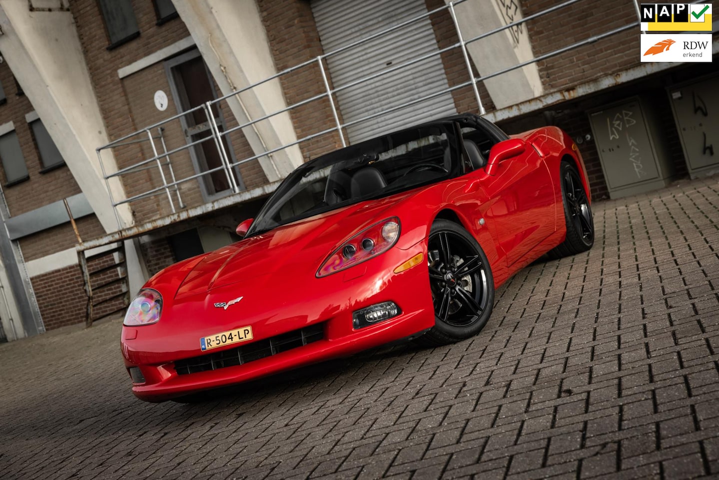 Corvette C6 - 6.2 LS3 Coupé AUT (437pk) 37.293 km | Vicory Red - AutoWereld.nl