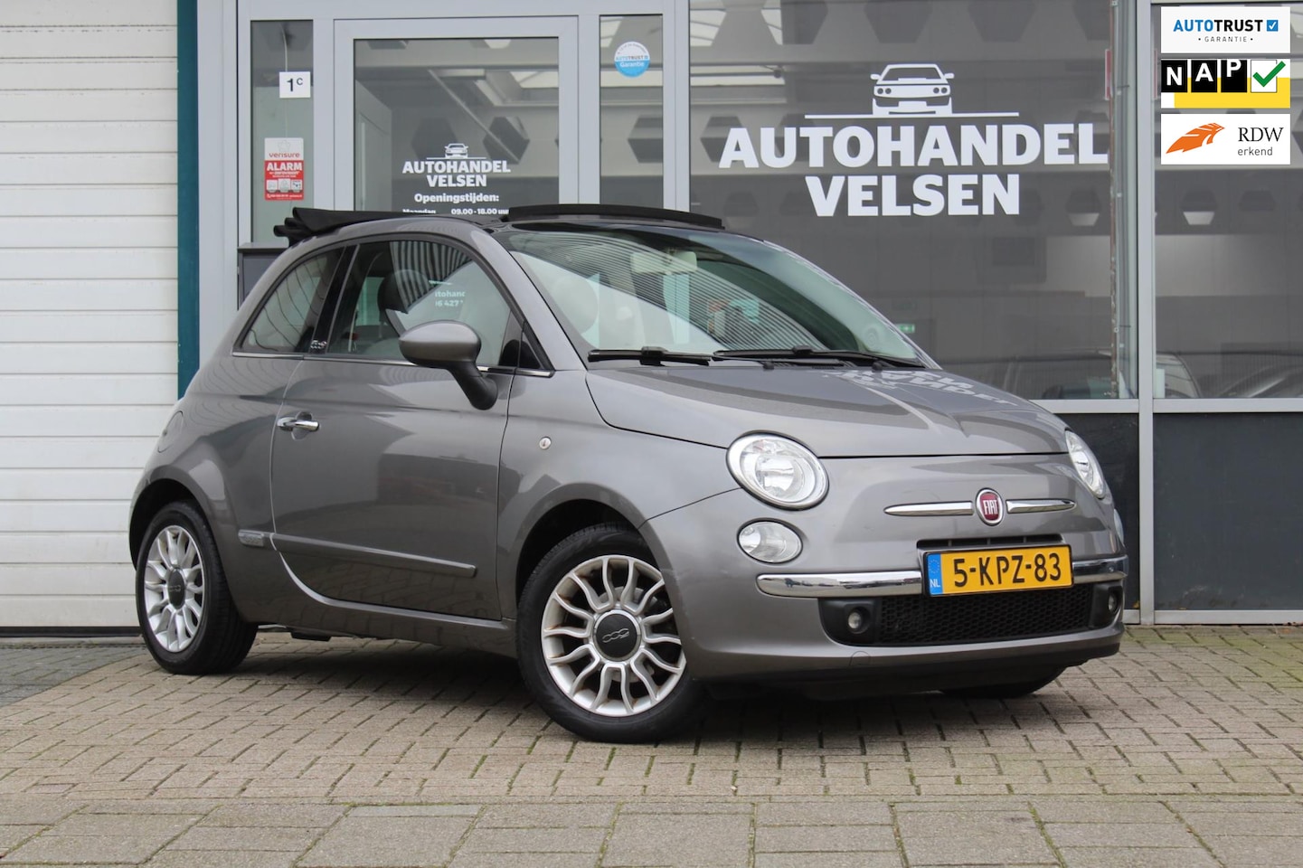 Fiat 500 C - 0.9 TwinAir Lounge|Airco|Nap| - AutoWereld.nl