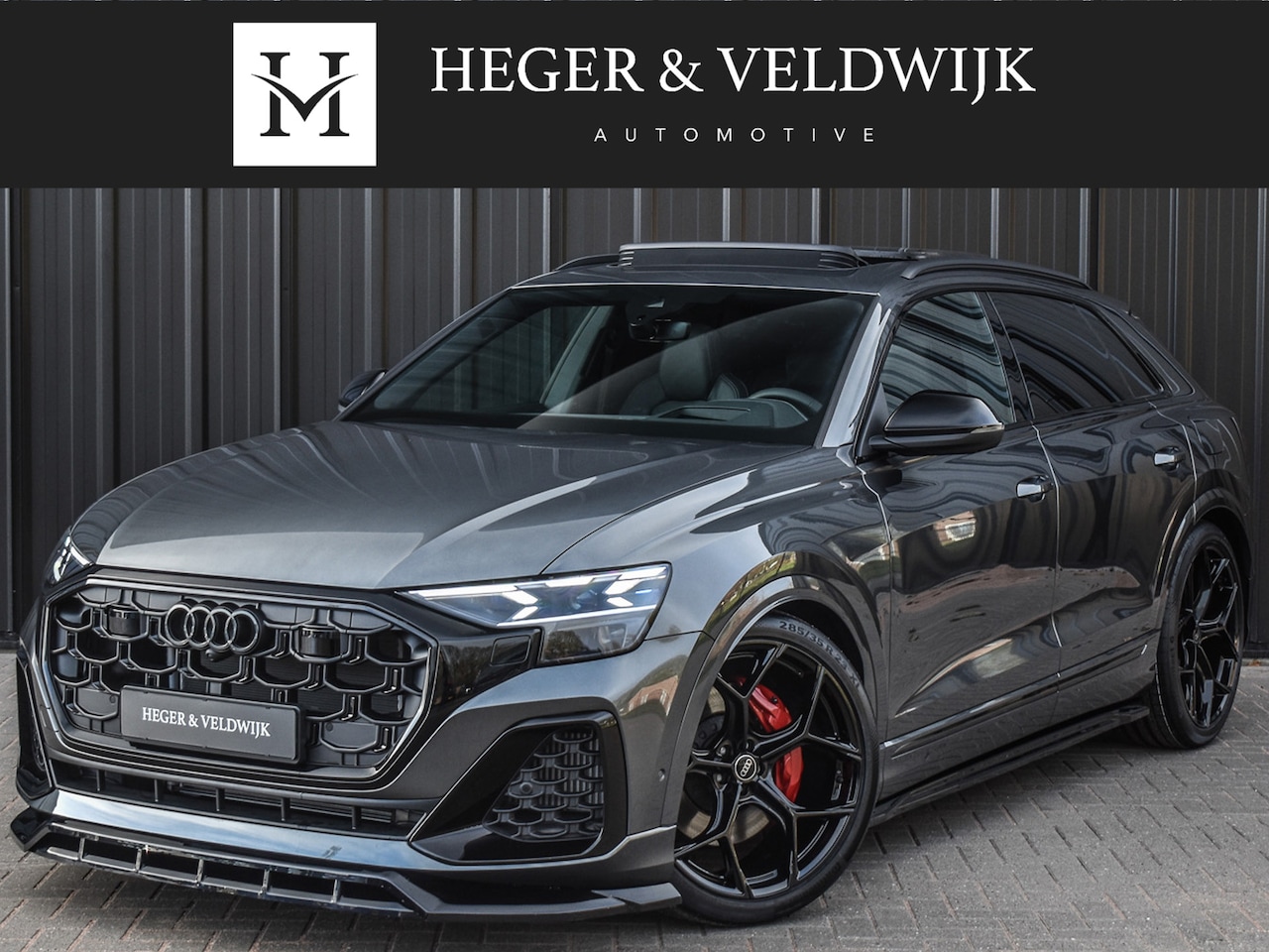 Audi Q8 - 60 TFSI e quattro Competition | PANORAMADAK | S-STOELEN | HEAD UP | AMBIENTE VERLICHTING | - AutoWereld.nl