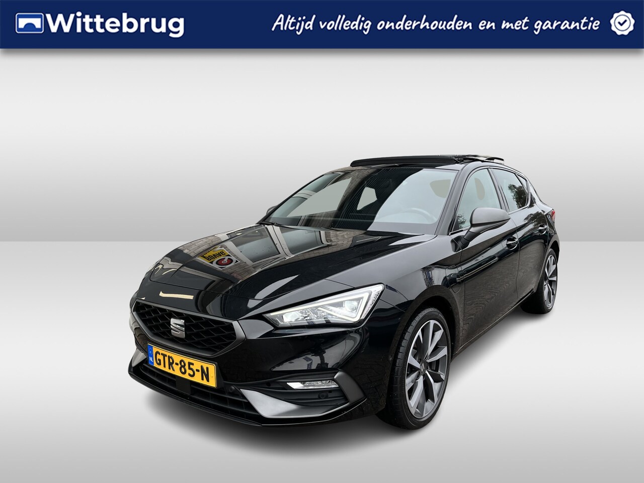 Seat Leon - 1.4 TSI eHybrid PHEV FR / AUTOMAAT/ PANO/ CAMERA/ PARK. SENSOREN/ MATRIX/ DODE HOEK/ STUUR - AutoWereld.nl