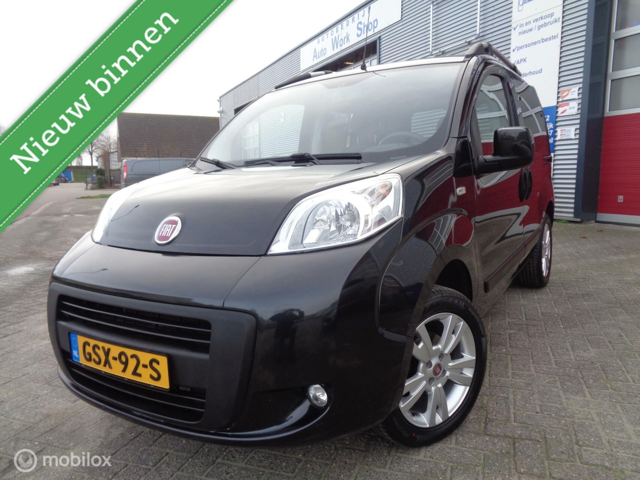 Fiat Qubo - 1.4 Dynamic Airco/Lm velgen/Blue&Me/PDC/slechts 33000km - AutoWereld.nl