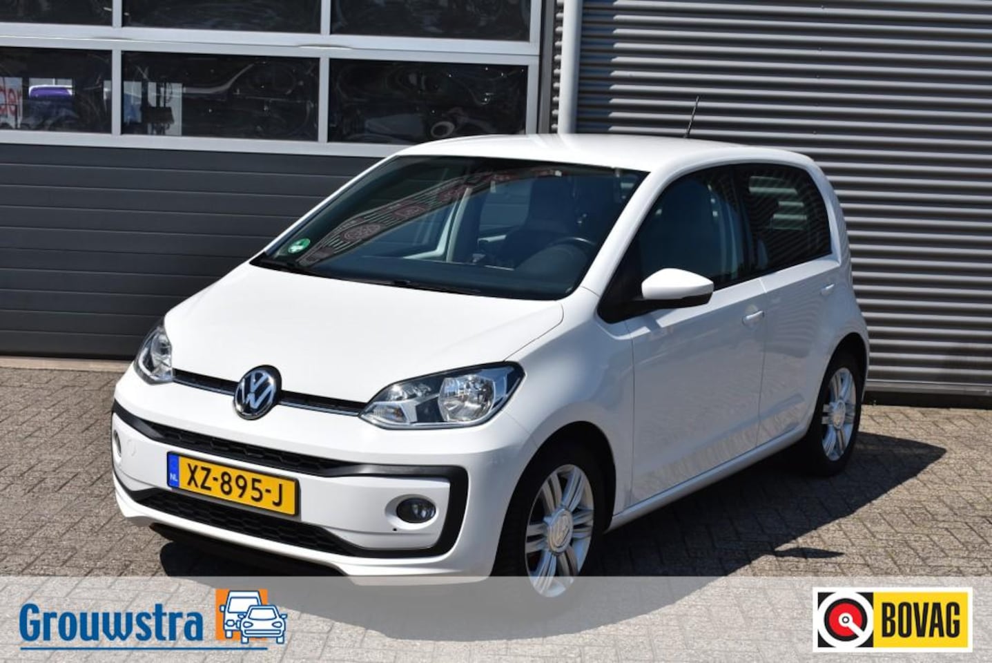 Volkswagen Up! - 1.0 BMT HIGH UP / CRUISE / AIRCO / BLUETOOTH - AutoWereld.nl