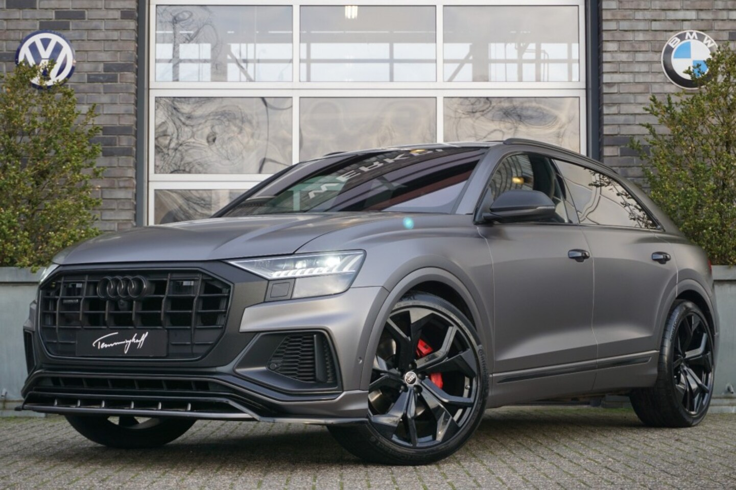 Audi Q8 - 50 TDI Q. ABT STYLING - PANO - RS-ZETELS - BenO - UNIEK! - AutoWereld.nl