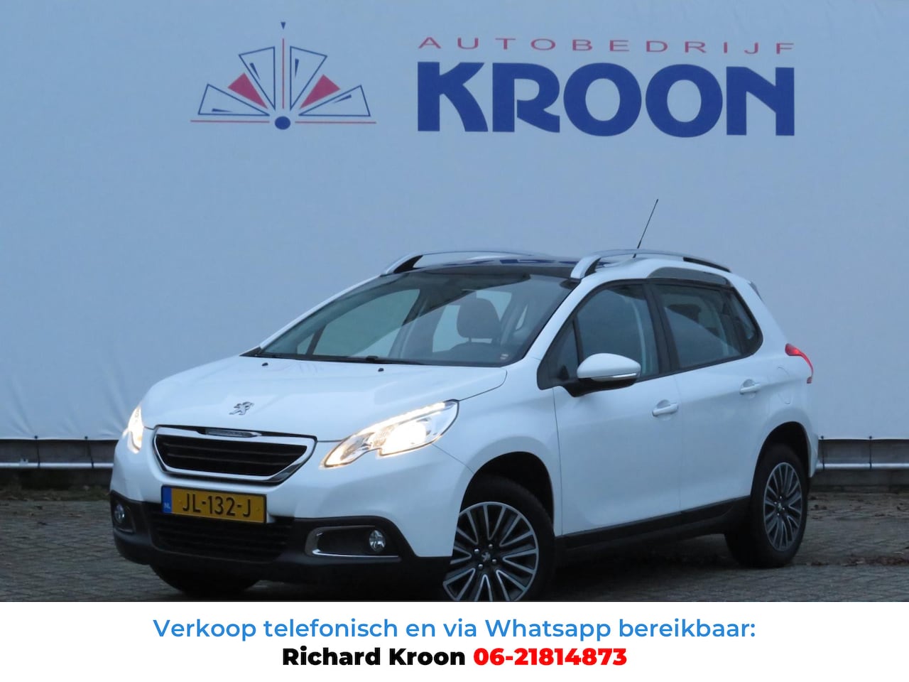 Peugeot 2008 - 1.2 PureTech Active 1.2 PureTech Active, Automaat, Panoramadak, Navigatie - AutoWereld.nl