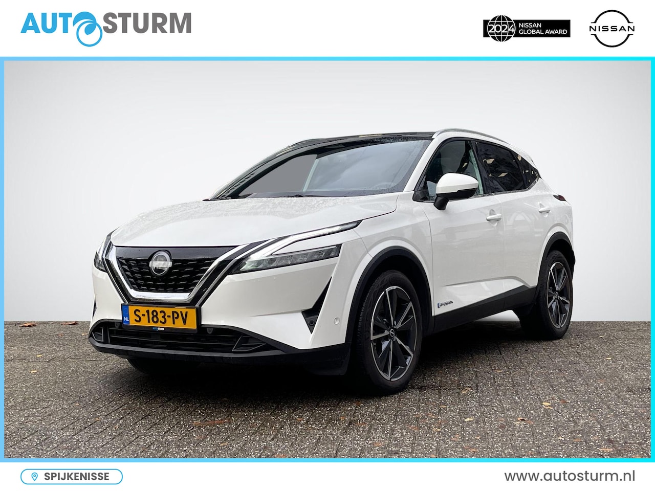 Nissan Qashqai - 1.5 e-Power Tekna Design + Cold Pack | Panoramadak | Head-Up Display | Stuur- + Stoelverwa - AutoWereld.nl