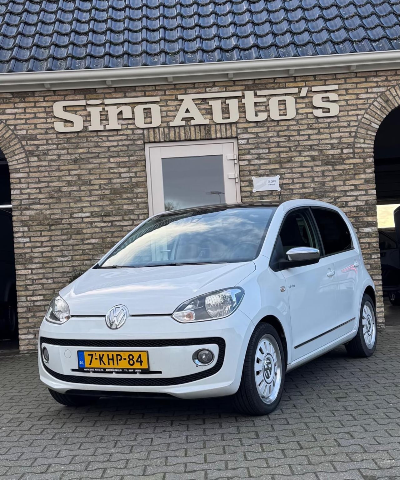 Volkswagen Up! - 1.0 high up! White edition Bj 2013 5 deurs - AutoWereld.nl