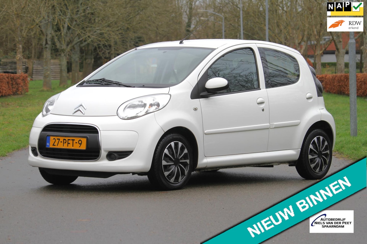 Citroën C1 - 1.0-12V Ambiance 5 deurs / Slechts 57.520 km. / Stuurbekrachtiging / Elektrische ramen / C - AutoWereld.nl