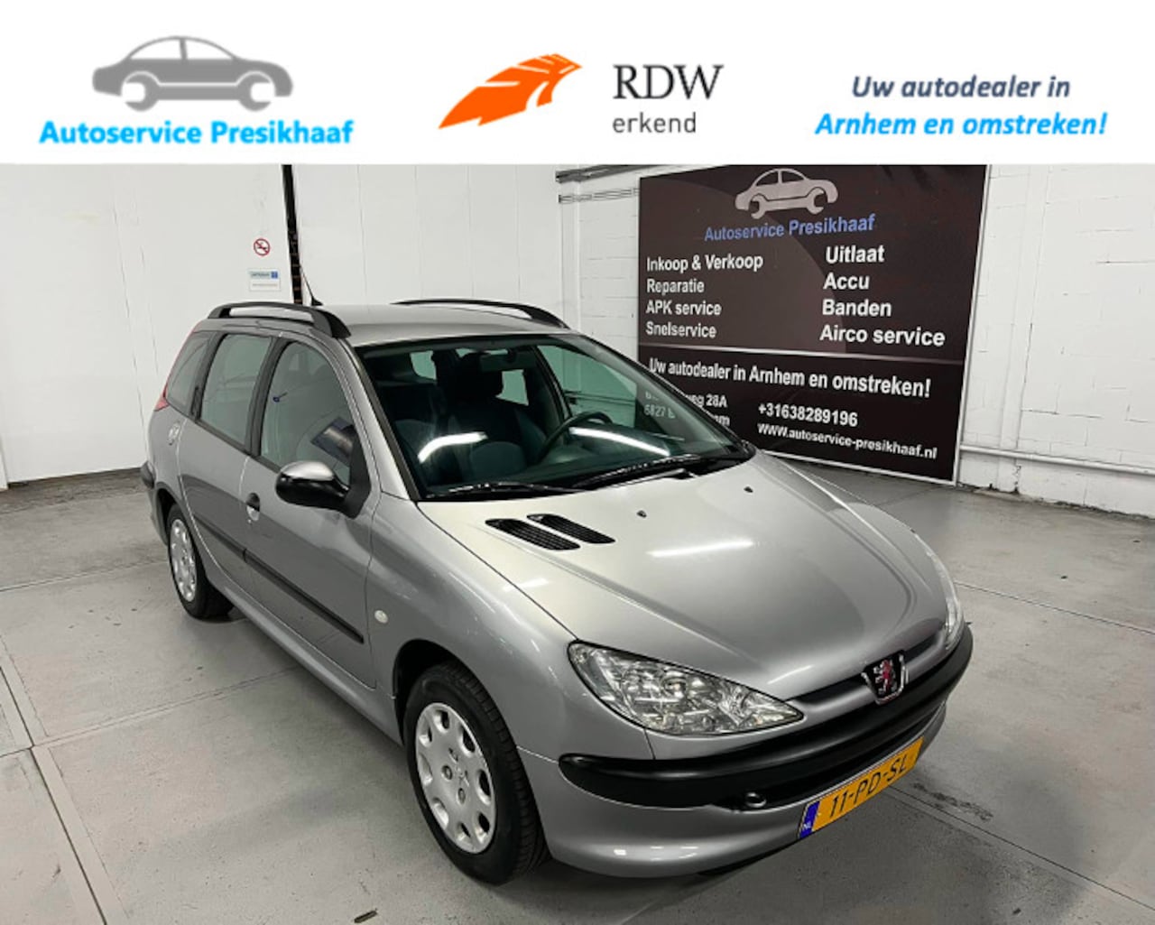 Peugeot 206 SW - 1.4 Pop' Art AIRCO / NAP / ELEK. RAMEN - AutoWereld.nl