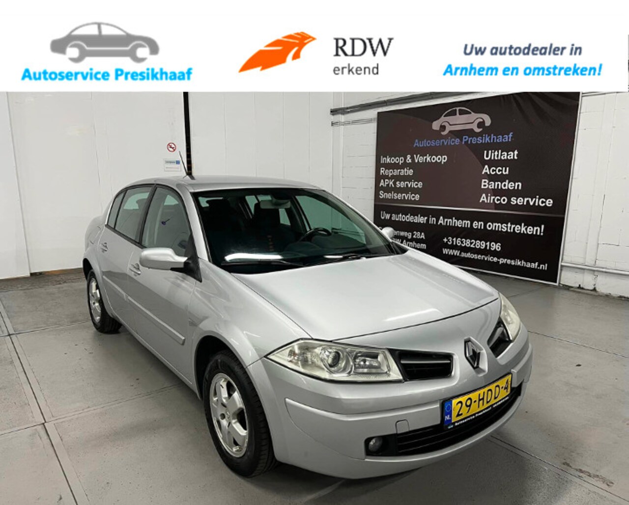 Renault Mégane - 1.6-16V Business Line Sedan - AutoWereld.nl