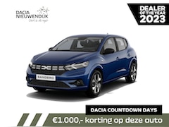 Dacia Sandero - TCe 100 ECO-G 5MT Journey | Achteruitrijcamera | Bekleding Comfort | Cruise Control en sne