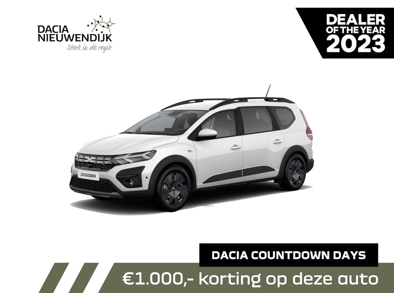 Dacia Jogger - HYBRID 140 6DCT Expression 7-zits | Achteruitrijcamera | Bekleding Expression | Cruise Con - AutoWereld.nl