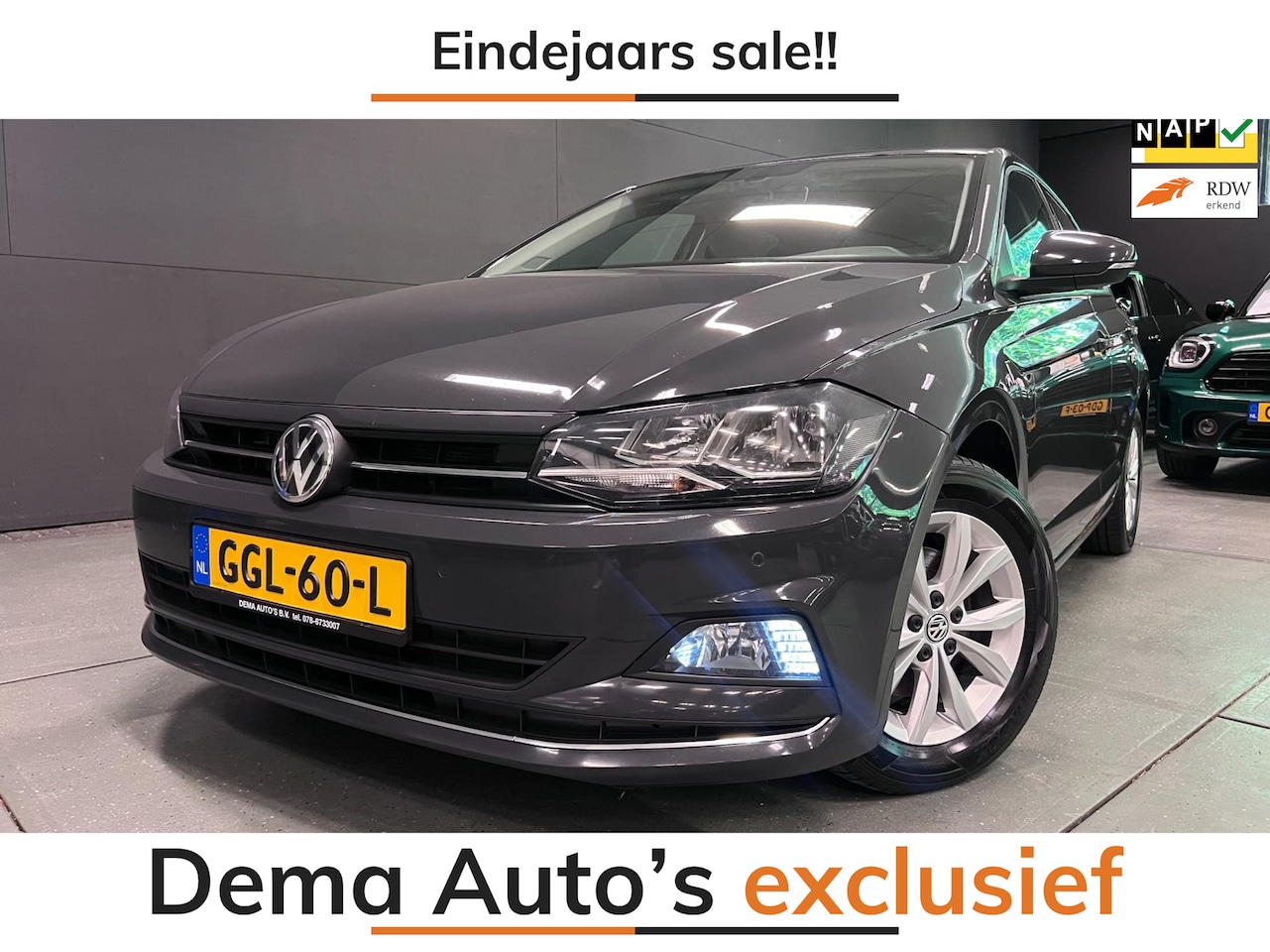 Volkswagen Polo - 1.0 TSI COMFORTLINE 116PK/AIRCO/DSG/CRUISE/PDC/MP3/5DRS/// - AutoWereld.nl