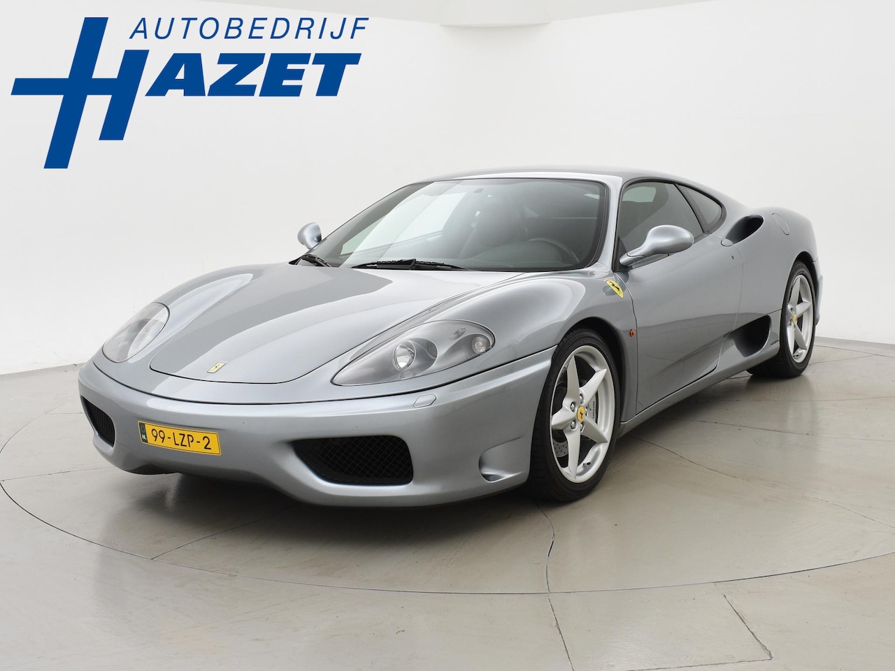 Ferrari 360 - 3.6 V8 MODENA F1 - GRIGIO TITANIO - DEALER ONDERHOUDEN - VOLLEDIGE HISTORIE - AutoWereld.nl