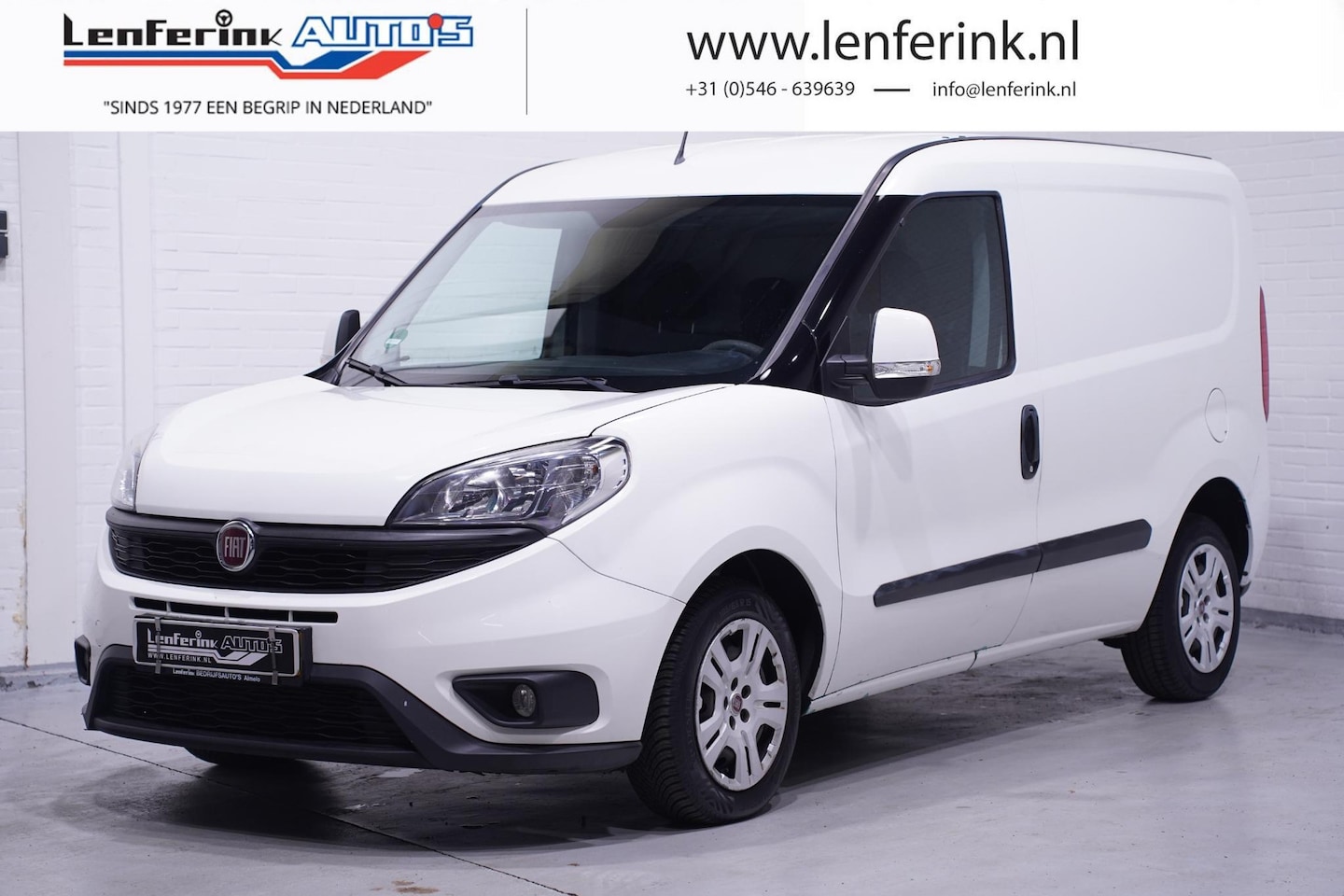 Fiat Doblò Cargo - 1.6 MJ 105 pk L1H1 Navi, Cruise Control Airco, Bumpers in kleur, Multistuur, 3-Zits - AutoWereld.nl