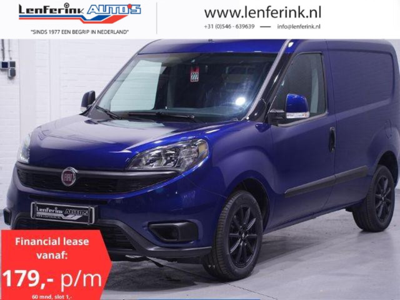 Fiat Doblò Cargo - 1.3 MJ 95 pk L1H1 SX Airco, Navi, 17" LMV Cruise Control, Elek. Pakket, NAP, PDC achter, 1 - AutoWereld.nl